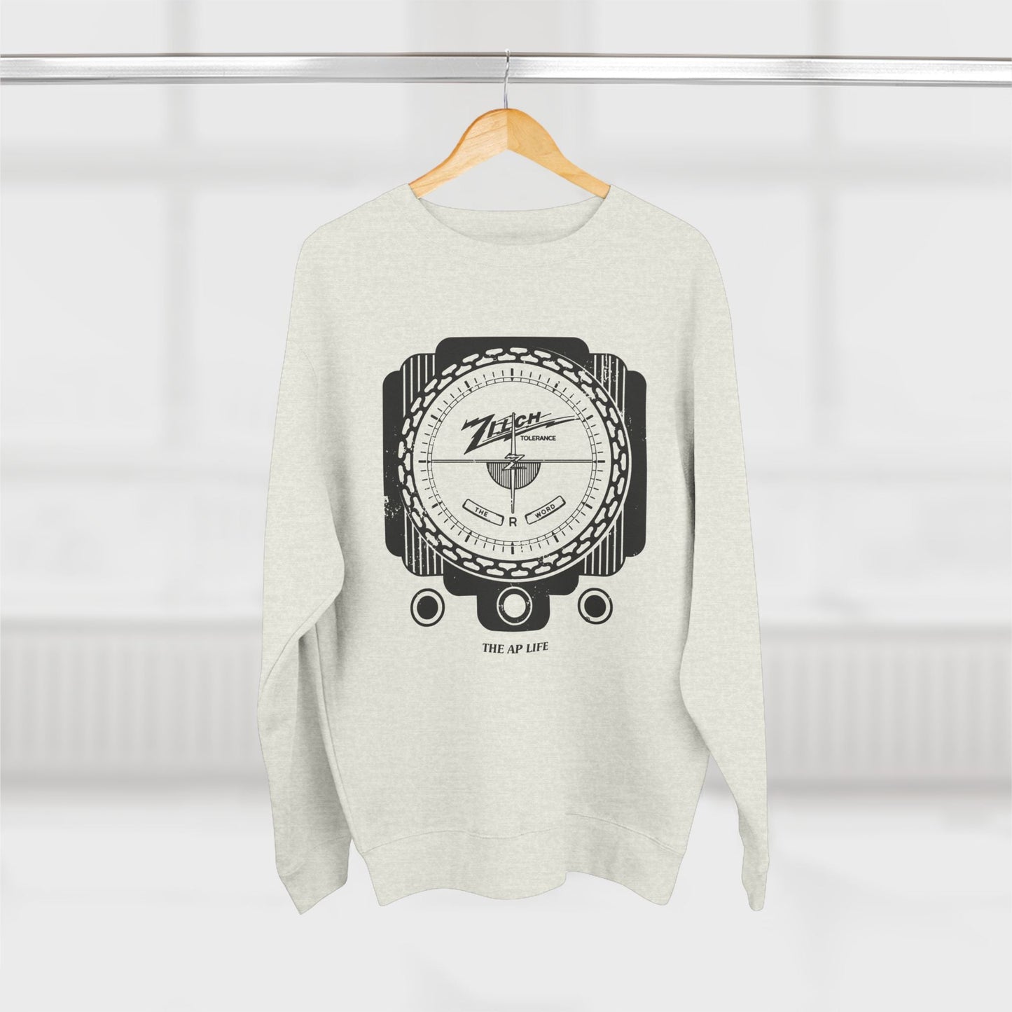 Zilch Tolerance for the R Word - Adult Unisex Crewneck Sweatshirt