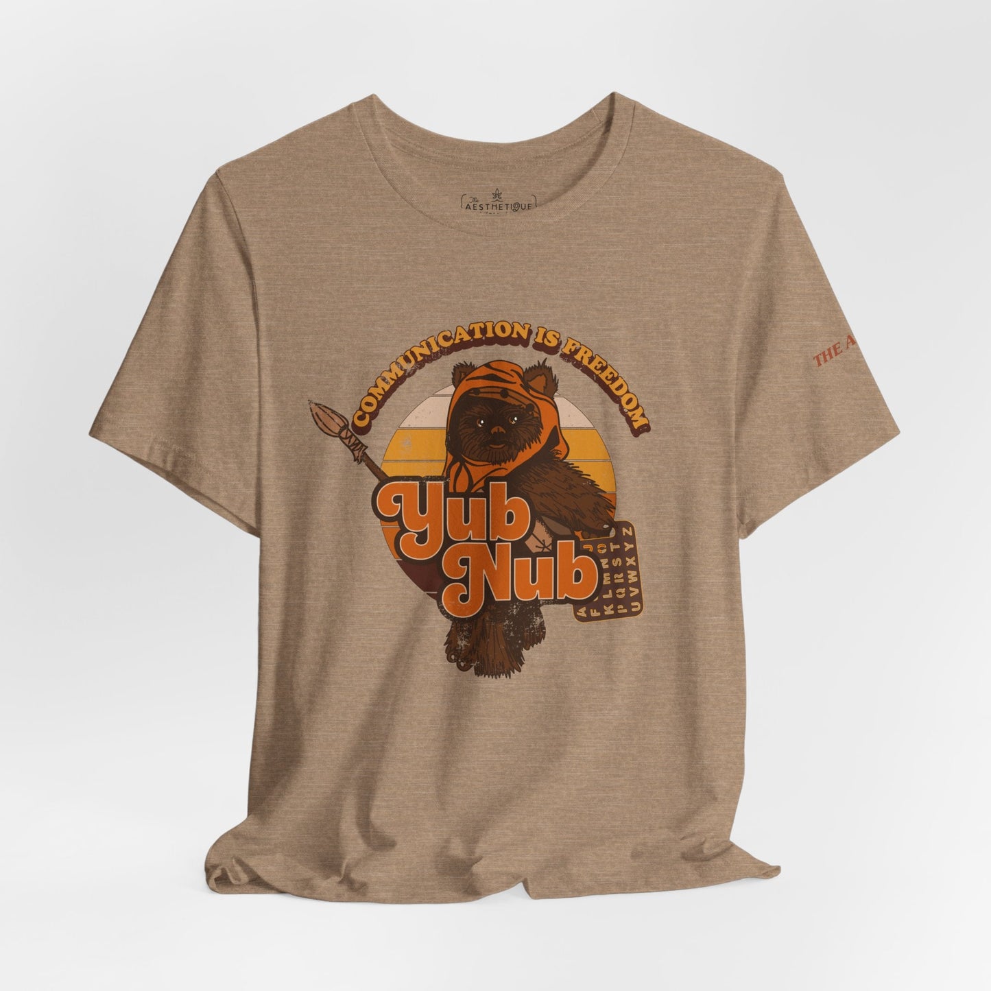 Communication is Freedom - Yub Nub - S2C - Adult Unisex Jersey Short Sleeve Tee