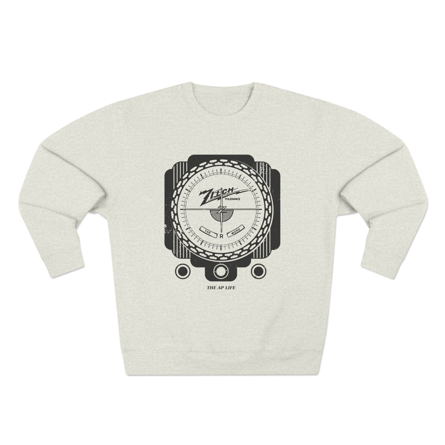 Zilch Tolerance for the R Word - Adult Unisex Crewneck Sweatshirt