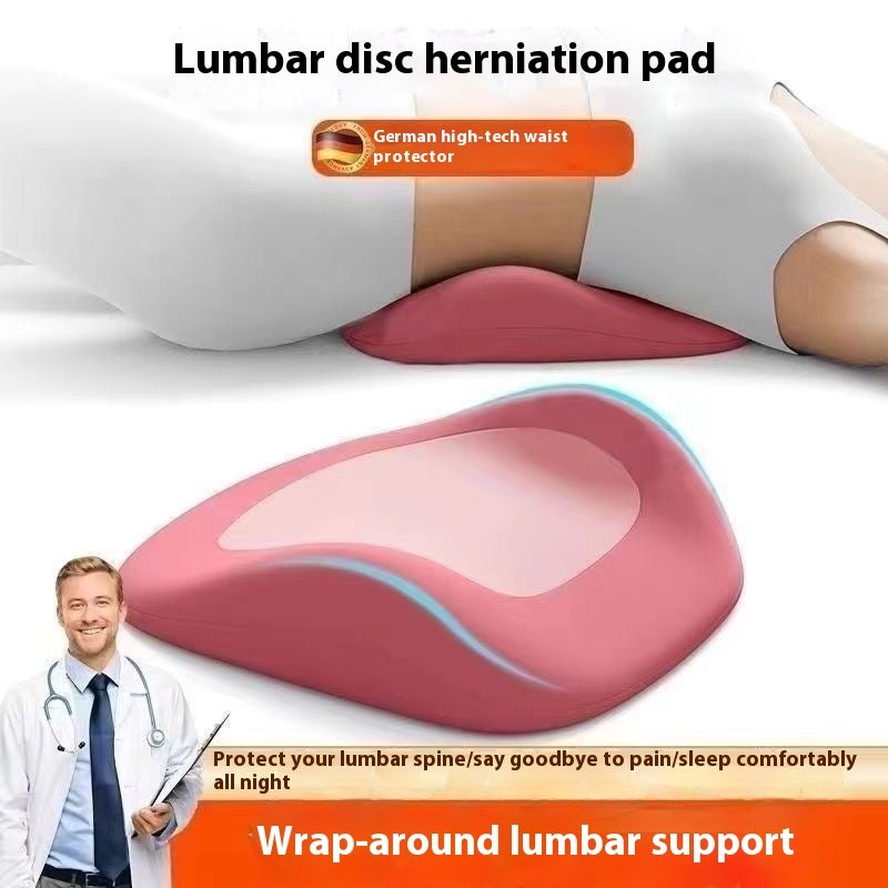 Ergonomic Waist Pillow – Lumbar Support for Flat Sleeping DreamTech