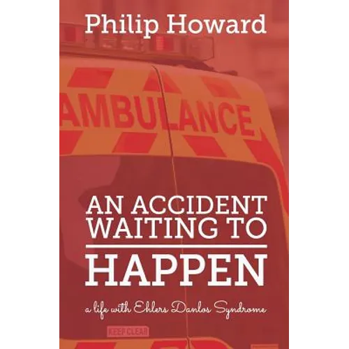 Paperback cover with red ambulance graphic and title “An Accident Waiting to Happen”