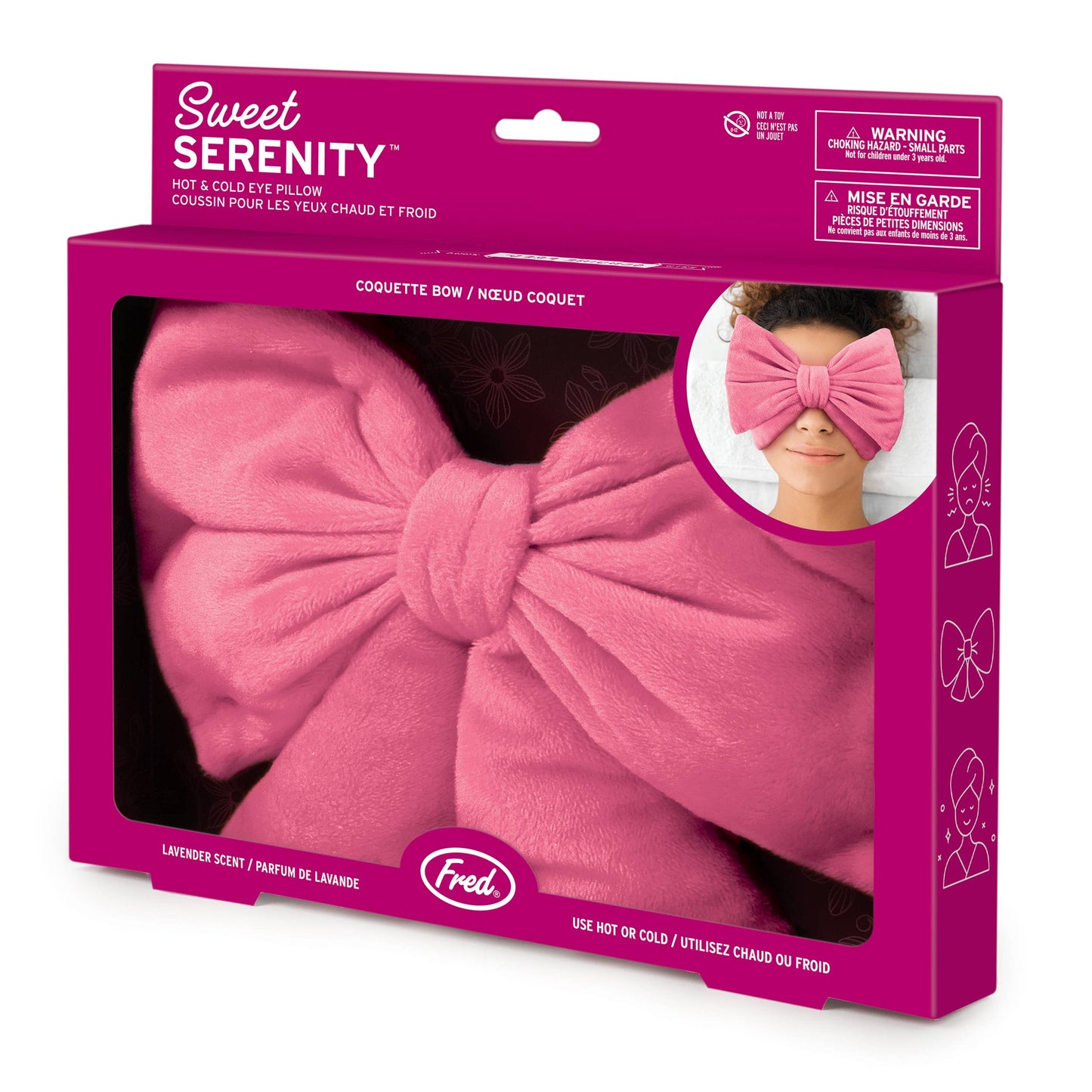 Coquette Bow Eye Pillow