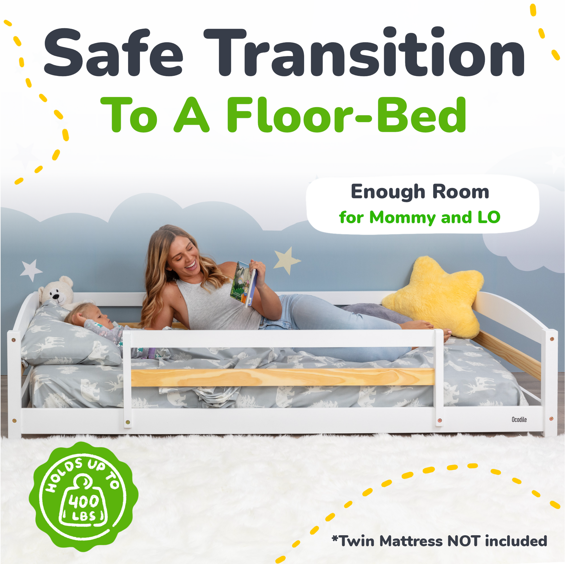 Floor Bed - Twin Size Ocodile.com