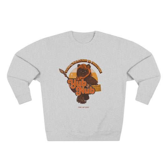 Communication is Freedom - Yub Nub - AAC - Unisex Crewneck Sweatshirt