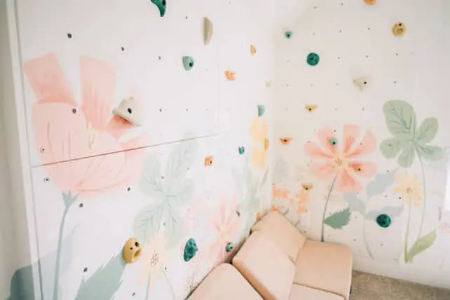 Out of Stock! Pre-Order only - Premium Rock Climbing Holds (Moon Rocks) - Everett & Avery Co. - Indoor Climbing Wall - Rock Climbing Holds for Kids