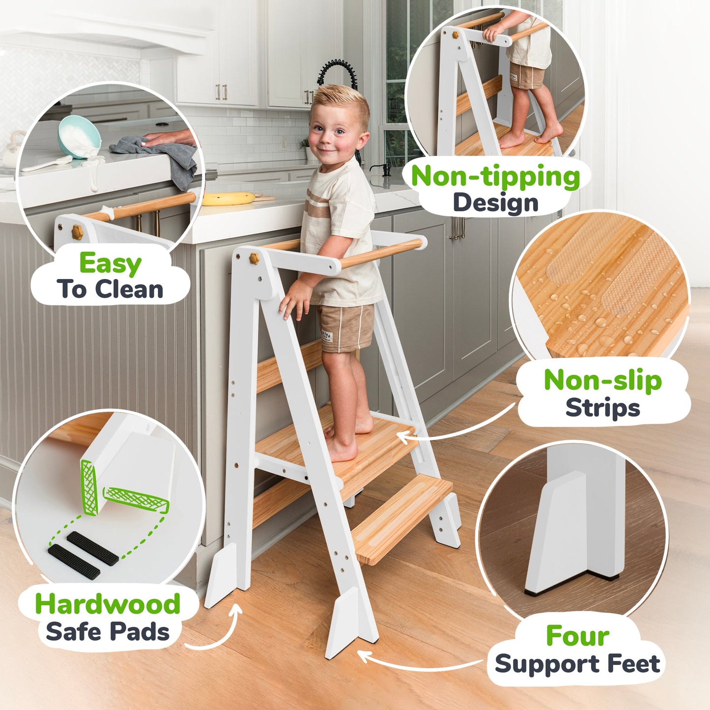 Foldable Kitchen Tower Ocodile.com