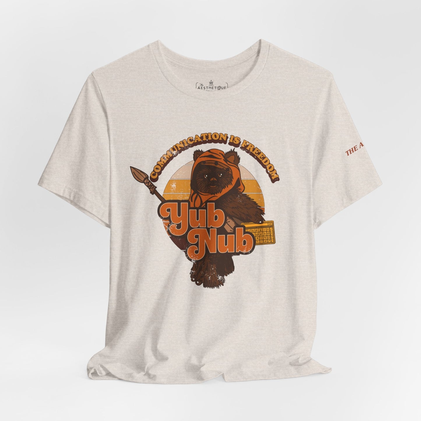 Communication is Freedom - Yub Nub - AAC - Unisex Jersey Short Sleeve Tee