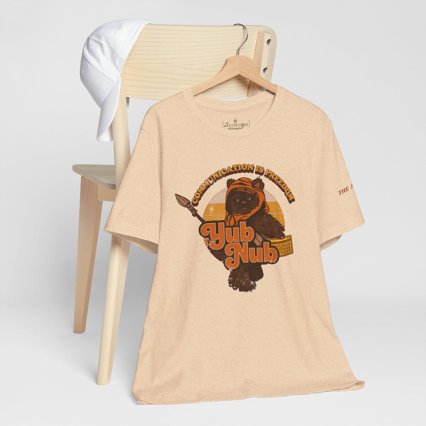 Communication is Freedom - Yub Nub - AAC - Unisex Jersey Short Sleeve Tee