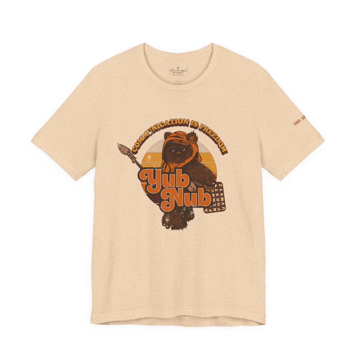 Communication is Freedom - Yub Nub - S2C - Adult Unisex Jersey Short Sleeve Tee