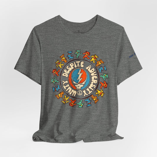 Unity Despite Adversity - Feeding America Fundraiser Tee - Unisex Jersey Short Sleeve Tee
