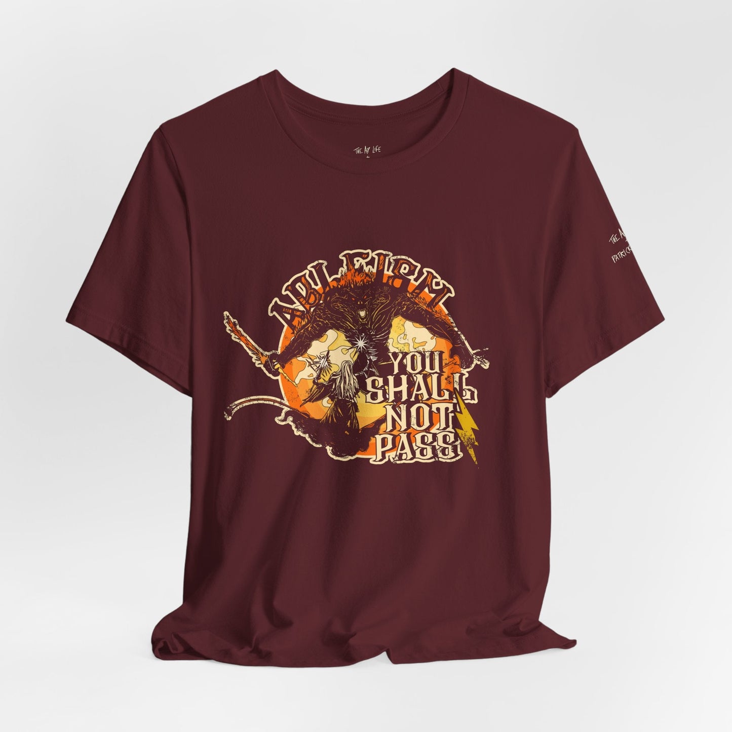 Ableism - You Shall Not Pass - LOTR Style - Unisex Jersey Short Sleeve Tee (Ships Internationally)