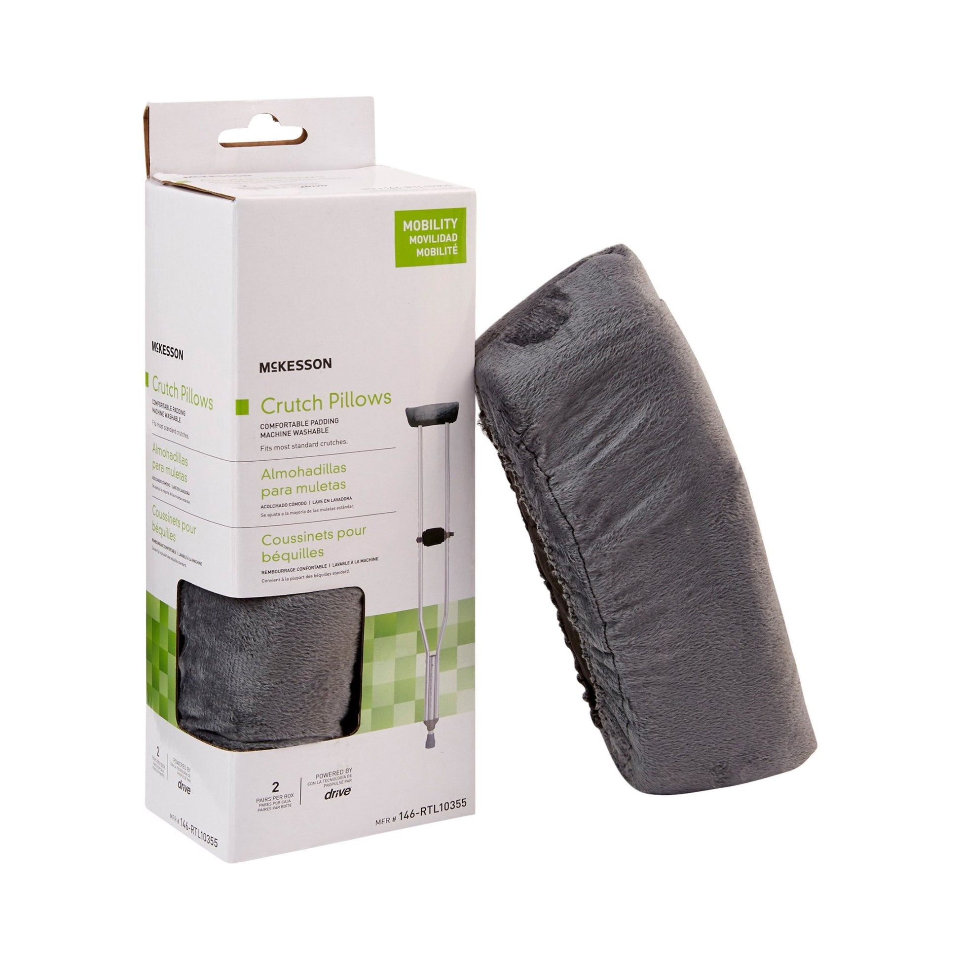 McKesson Crutch Pillows 146-RTL10355 Medsitis