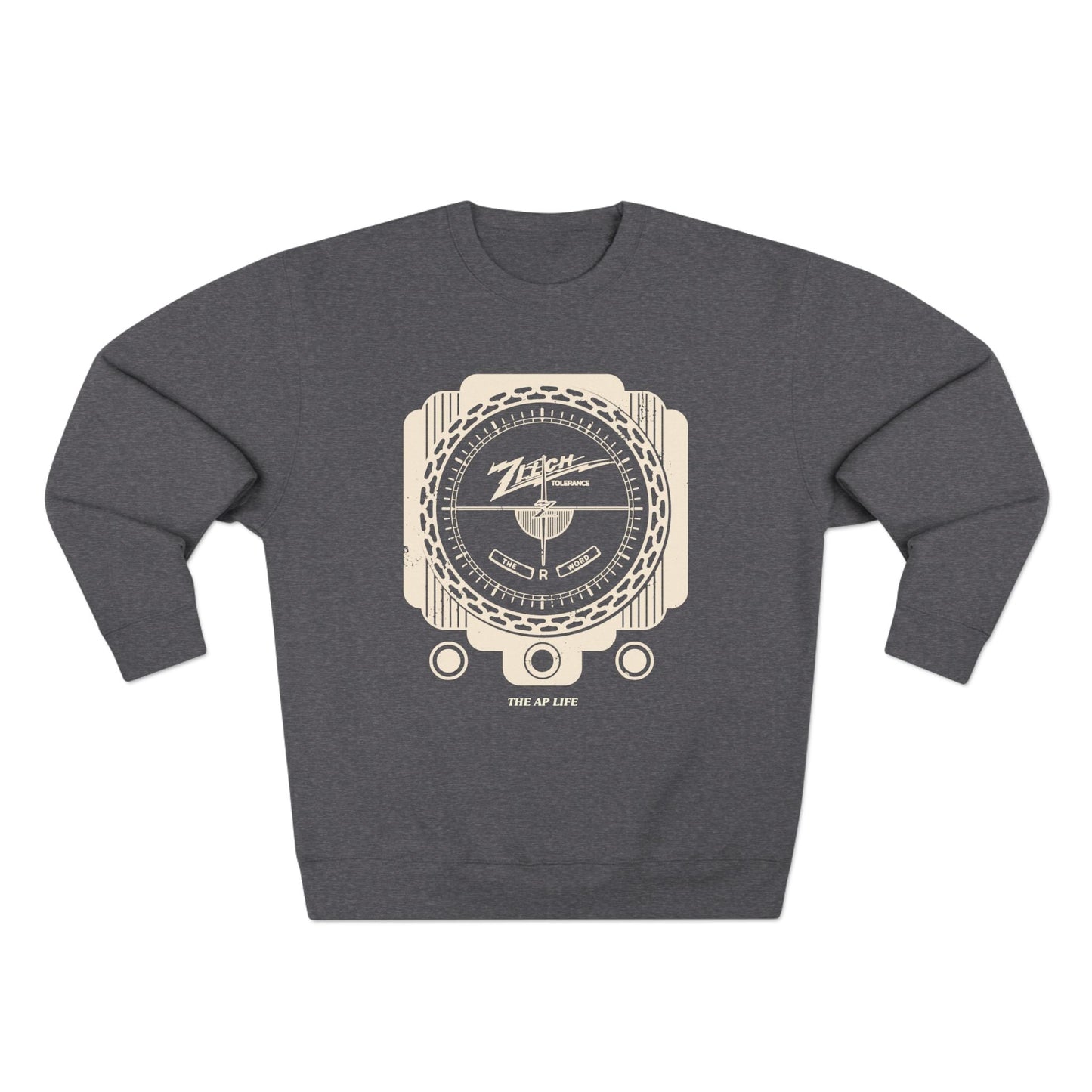 Zilch Tolerance for the R Word - Adult Unisex Crewneck Sweatshirt