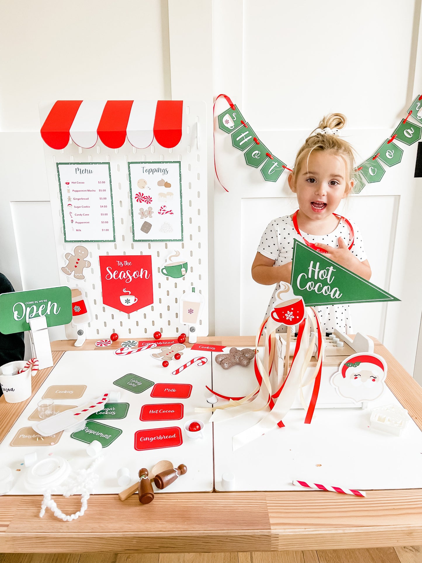 Hot Cocoa Dramatic Play Printables