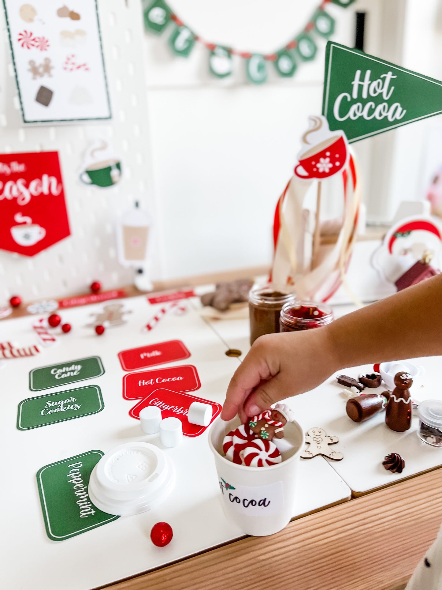 Hot Cocoa Dramatic Play Printables