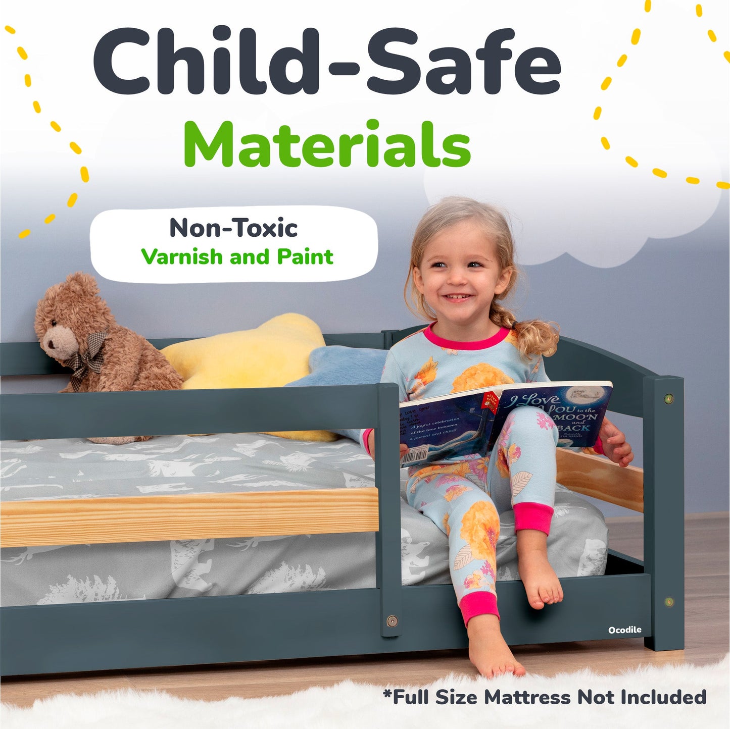 Floor Bed - Full Size Ocodile.com