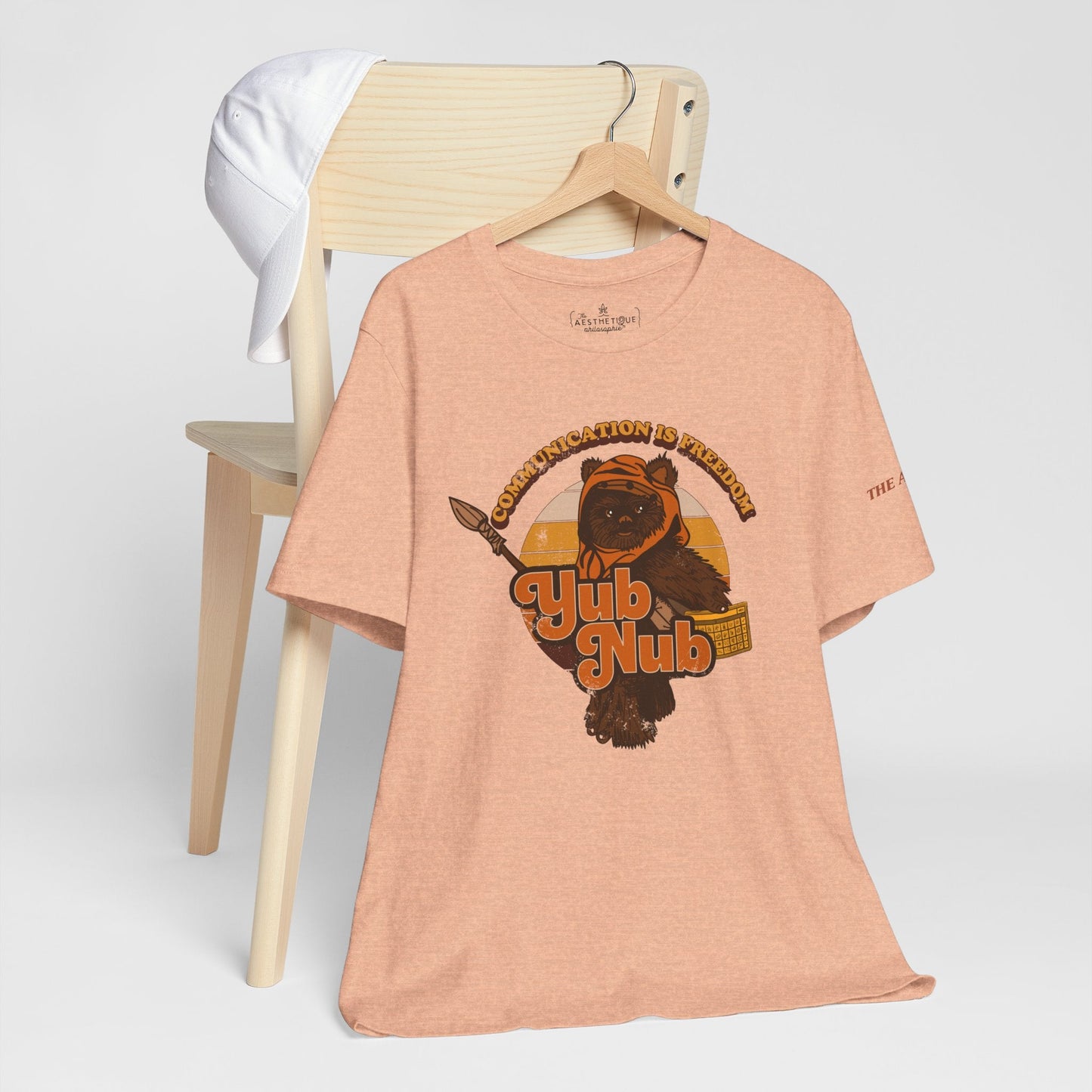 Communication is Freedom - Yub Nub - AAC - Unisex Jersey Short Sleeve Tee