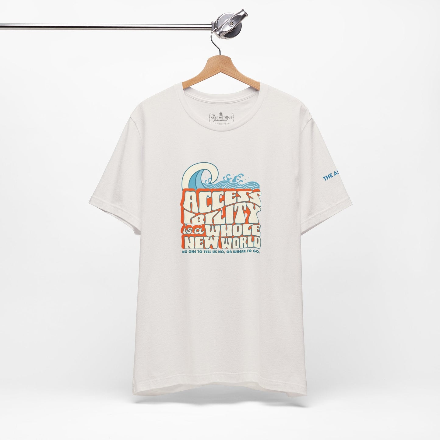 Accessibility Is A Whole New World - Fundraiser Adult Unisex Tee