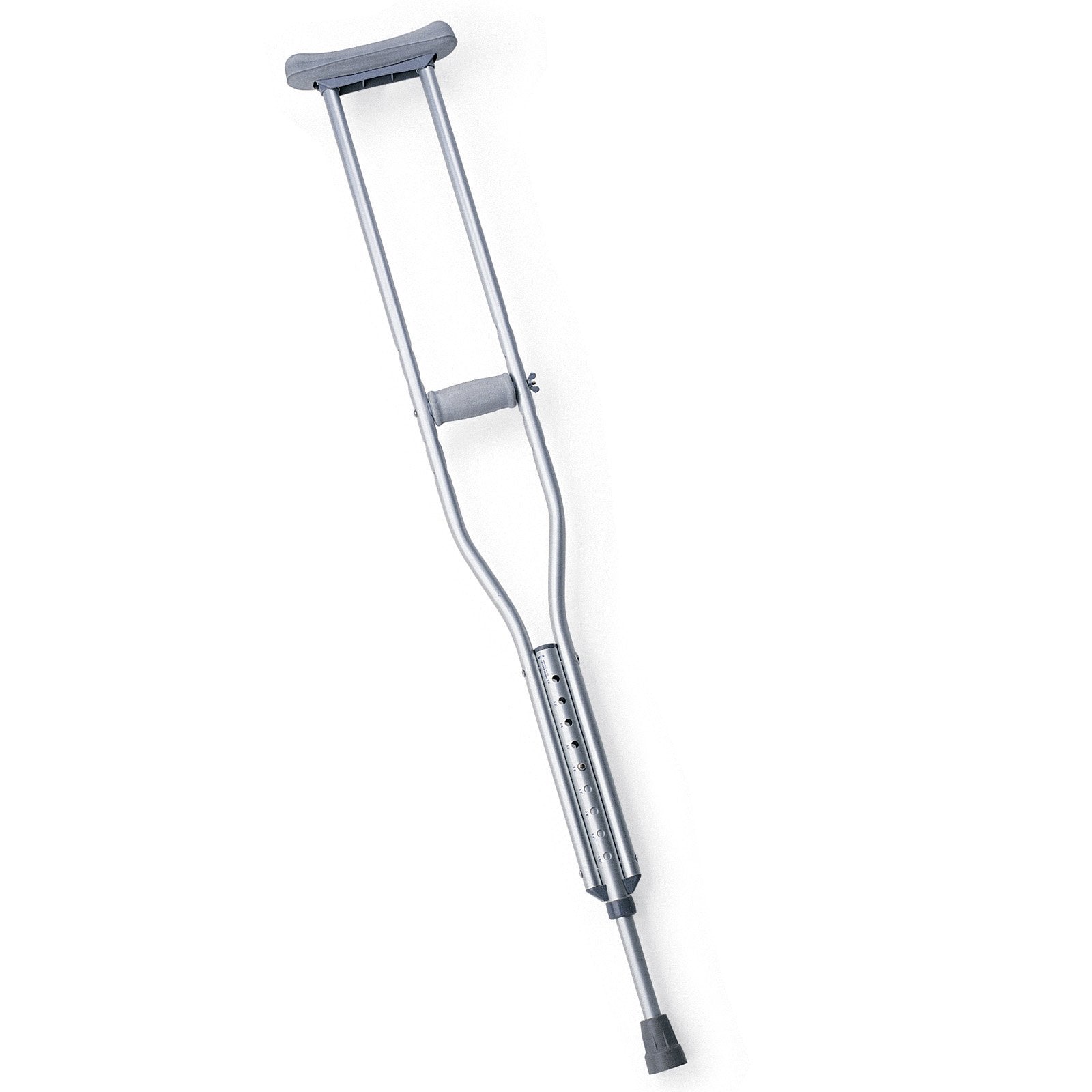 Underarm Crutches Guardian Tall Adult 5 Foot 10 Inch to 6 Foot 6 Inch User Height Aluminum Frame 300 lbs. Weight Capacity MDSV80534 Medsitis