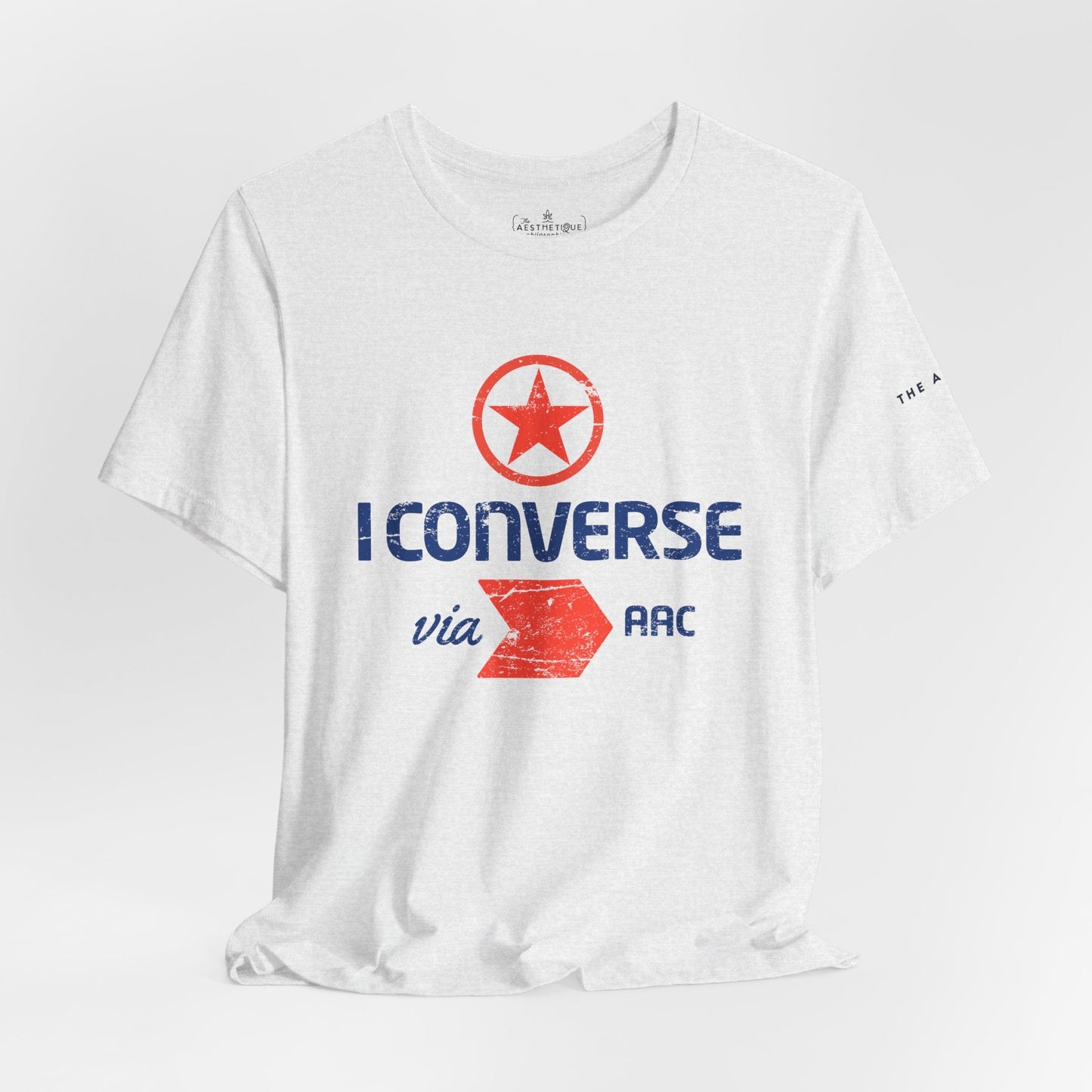 I Converse Via AAC - Unisex Jersey Short Sleeve Tee