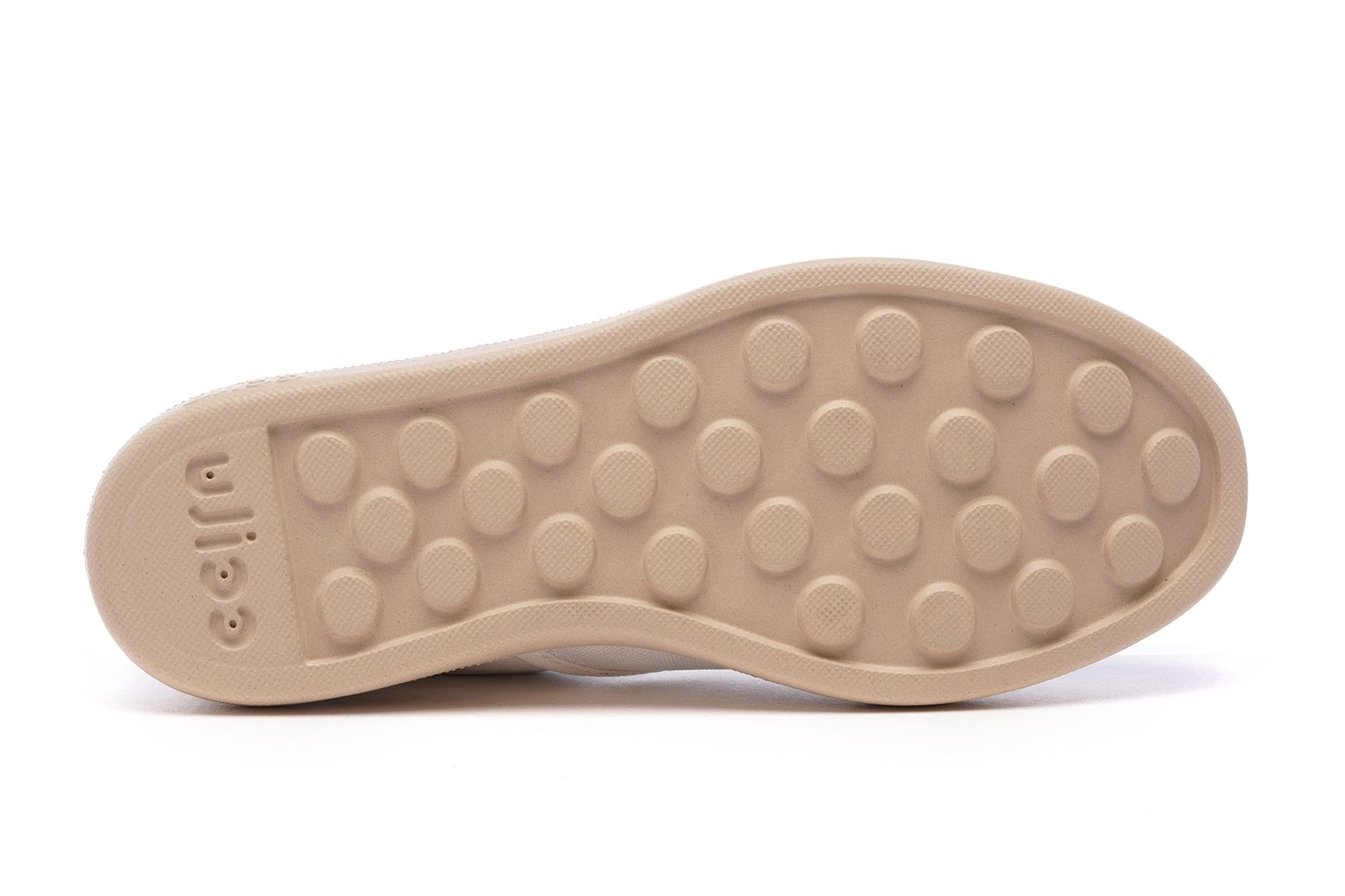 XPRESOLE Cody men's white slip-on shoes, domed traction outsole tread