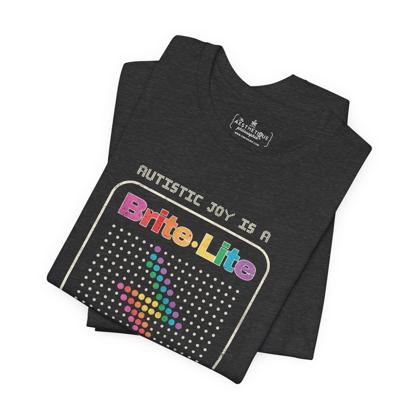 Autistic Joy is a Bright Light - Adult Unisex Jersey Tee