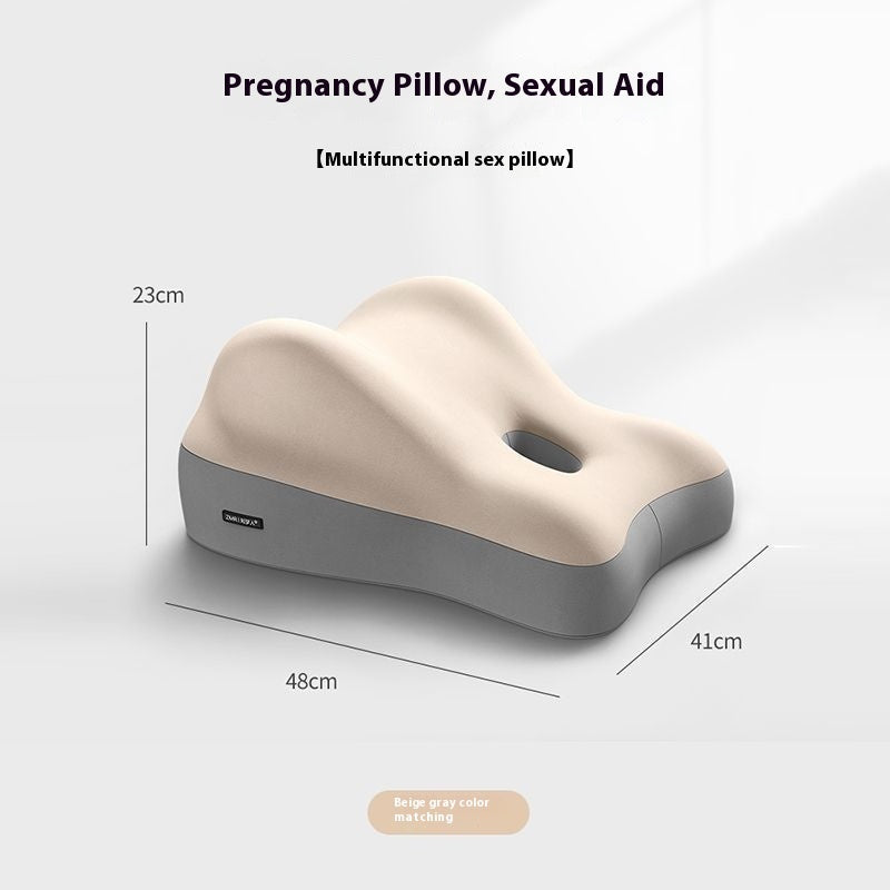 🛏️ Hip-Raised Bedside Cushion – Multifunctional Support Pillow for Sleep DreamTech