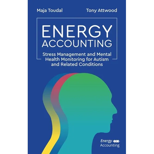 Paperback book cover titled Energy Accounting with colorful head graphic on blue