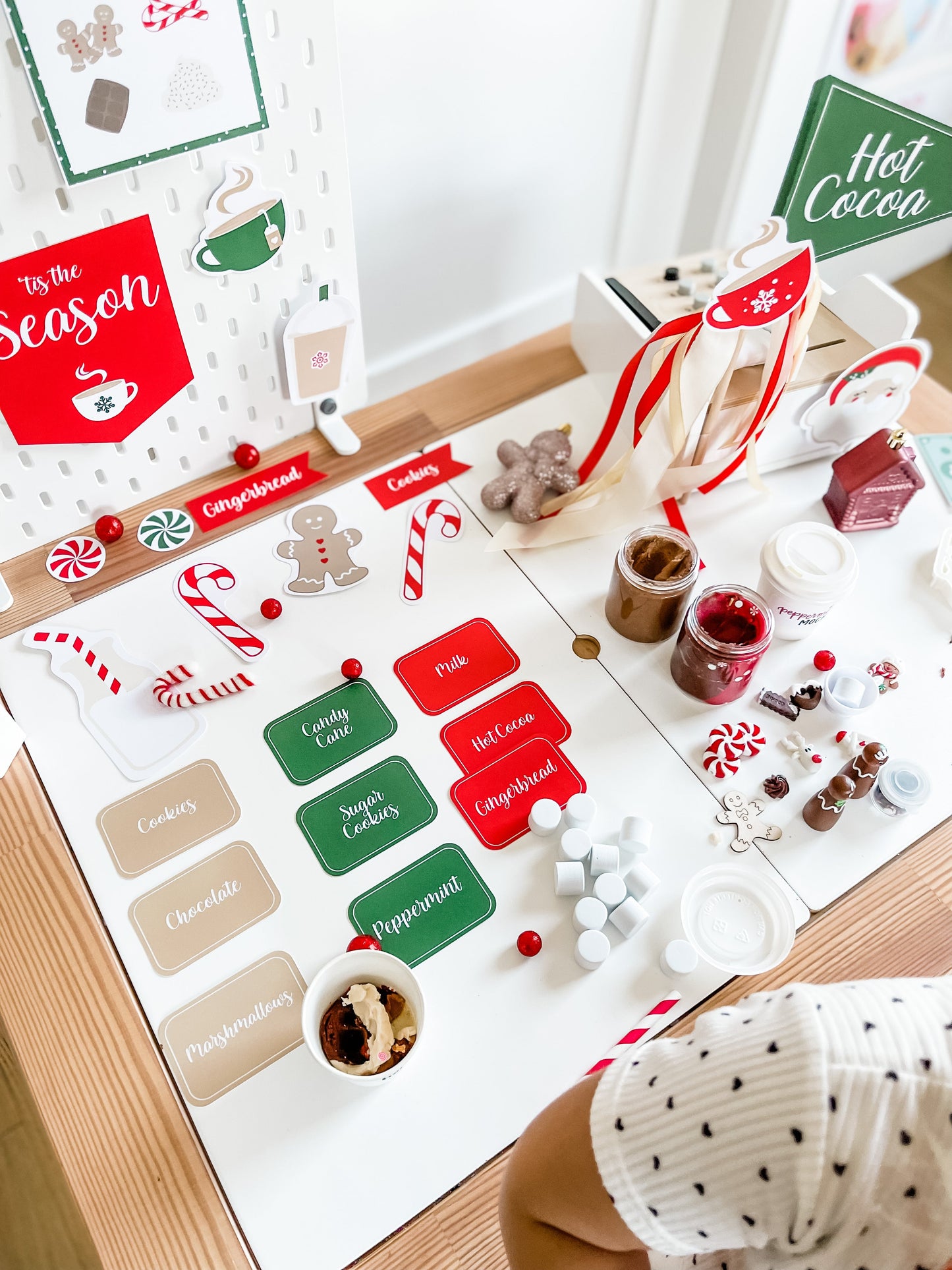 Hot Cocoa Dramatic Play Printables
