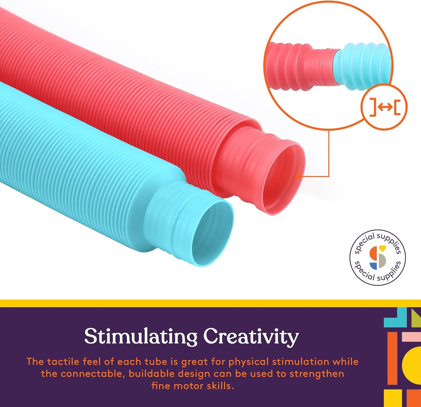 Pop Tubes (Multi-Color): 30 Pack