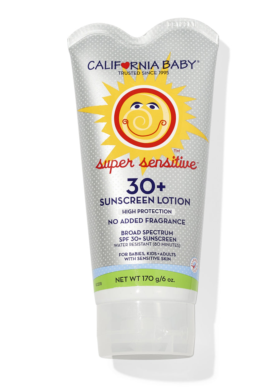 (No Fragrance) Super Sensitive™ Broad Spectrum SPF 30+ Sunscreen California Baby