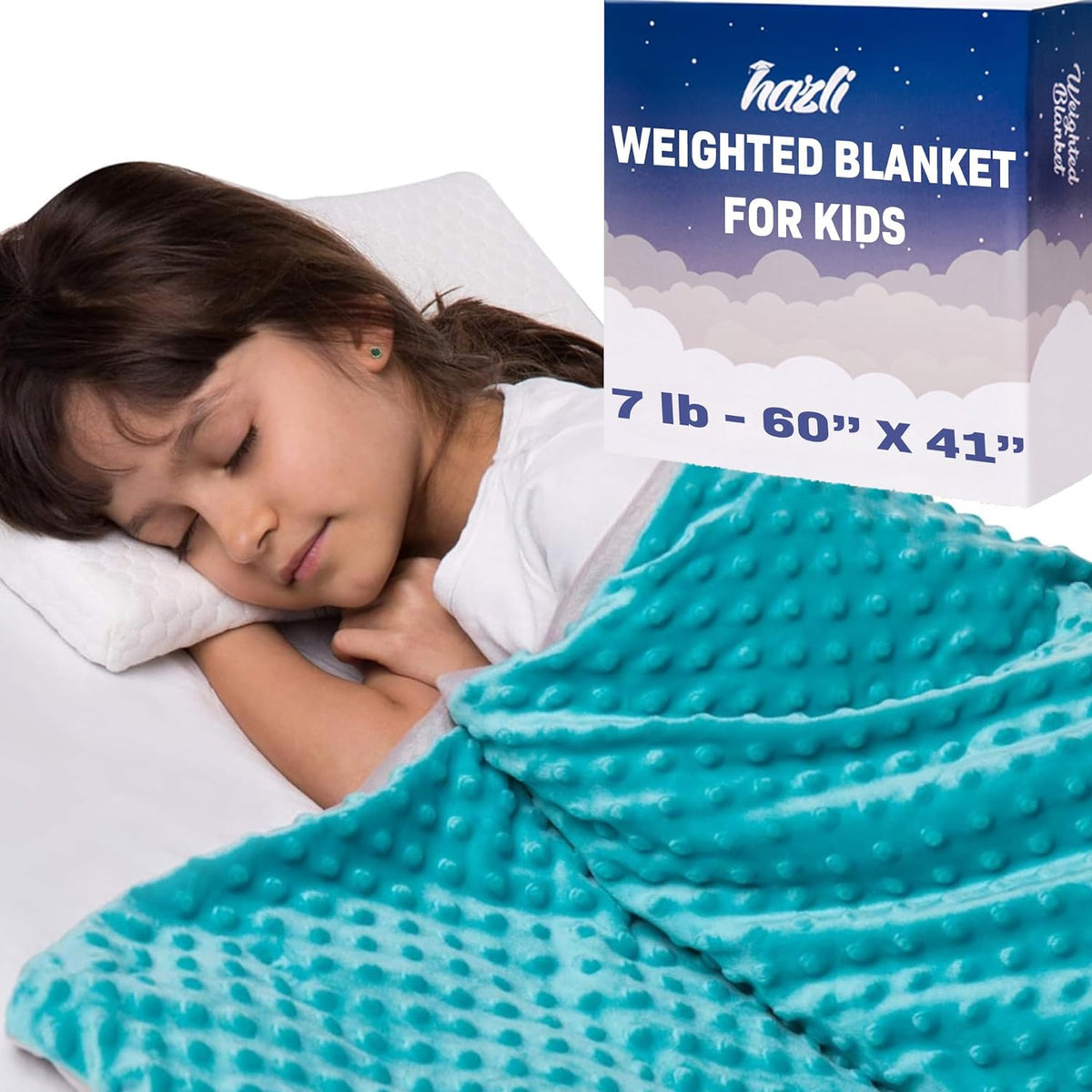 Blue Dream 7lb Kids Weighted Blanket Hazli Collection
