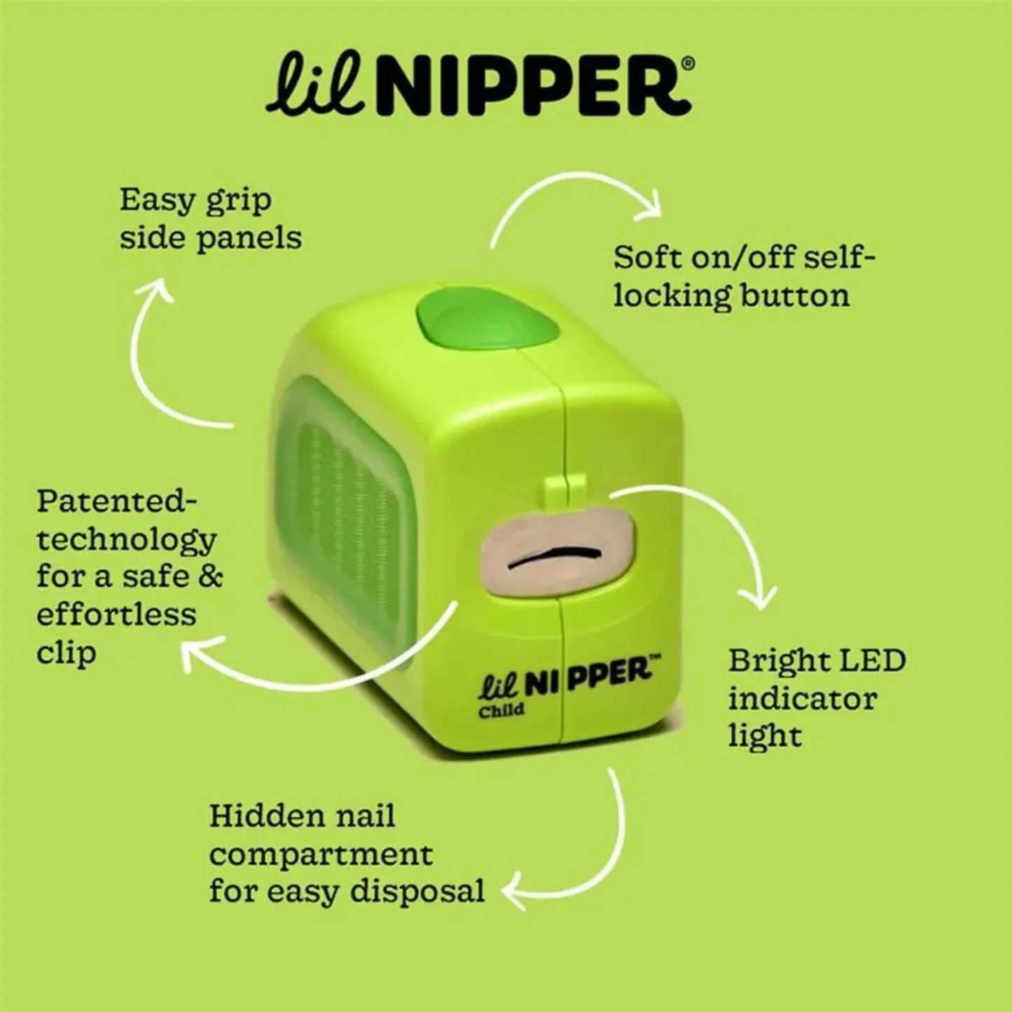Child Size Electric Nail Clipper (Ages 5–13)