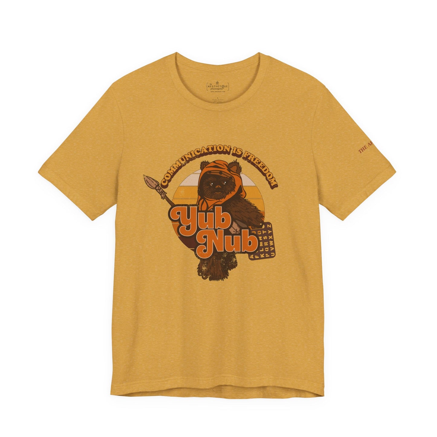 Communication is Freedom - Yub Nub - S2C - Adult Unisex Jersey Short Sleeve Tee