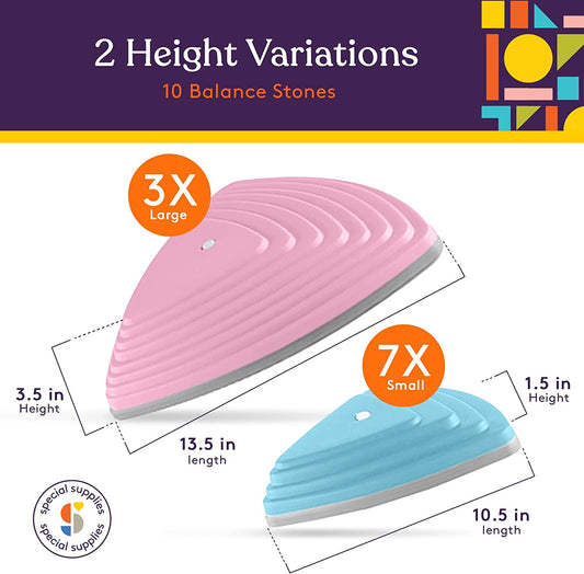 Stepping Stones (Unicorn Colors): 10 Piece Set