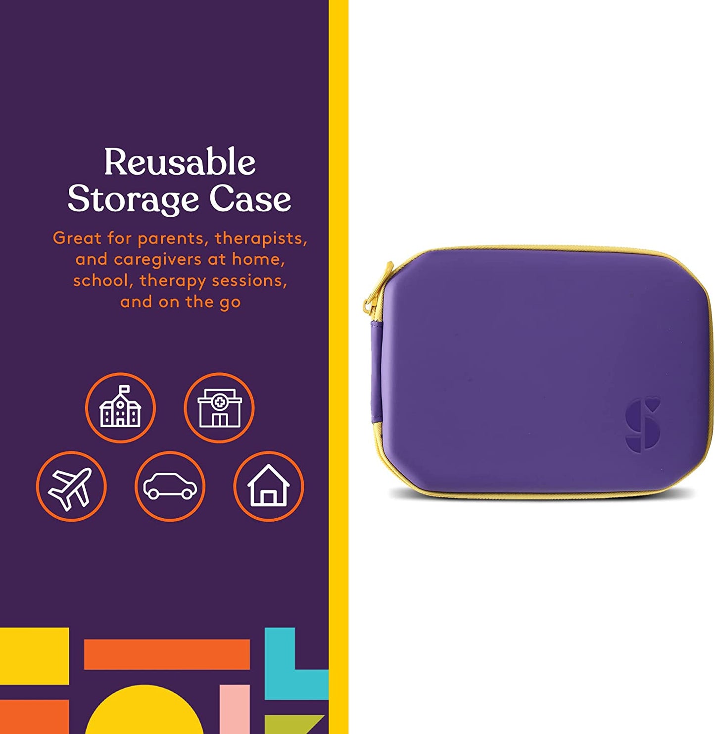 6 Replacement Tips for Buzz Buddy™ , with Travel Zipper Case