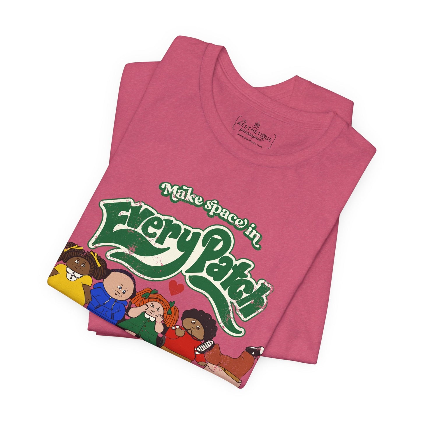 Make Space in Every Patch - Inclusion Matters - Adult Unisex Jersey Tee