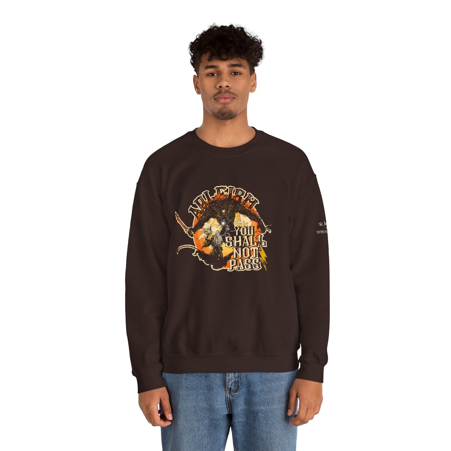 Ableism - You Shall Not Pass - LOTR - Adult Unisex Heavy Blend™ Crewneck Sweatshirt