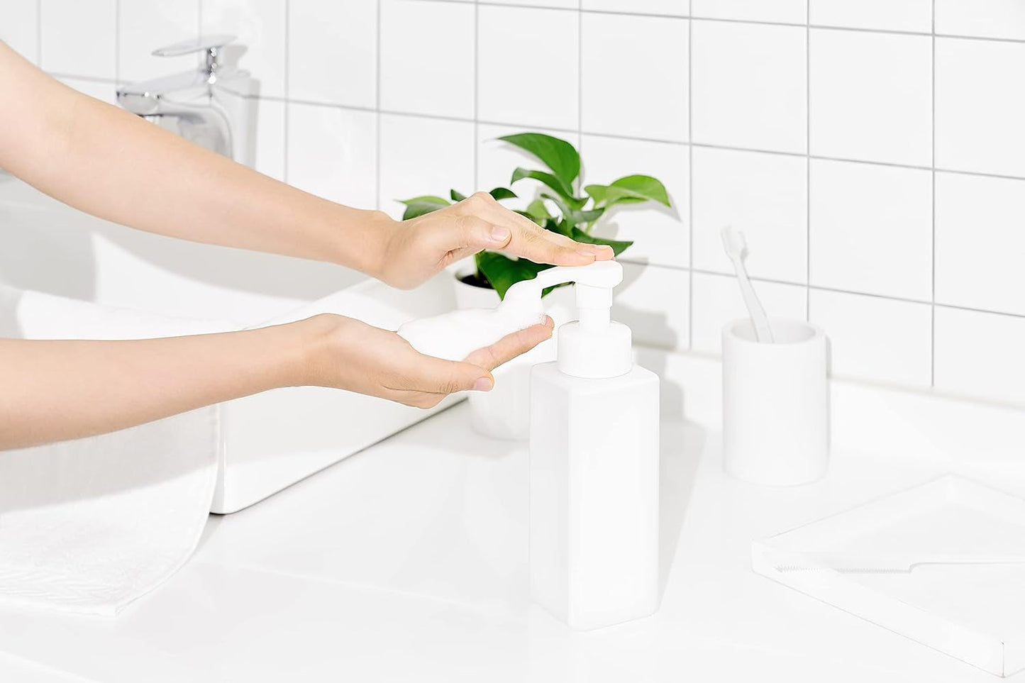 ♻️ OBED Foaming Hand Soap Dispenser – 2 Pack (17oz / 500ml)