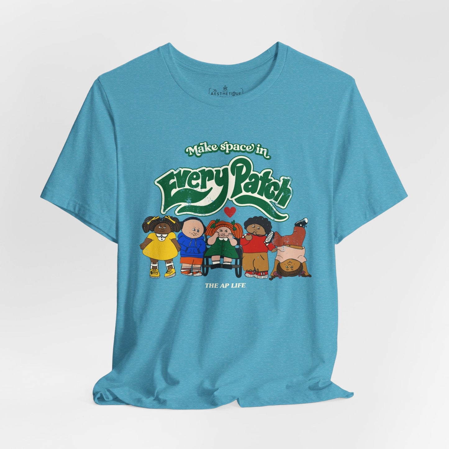 Make Space in Every Patch - Inclusion Matters - Adult Unisex Jersey Tee
