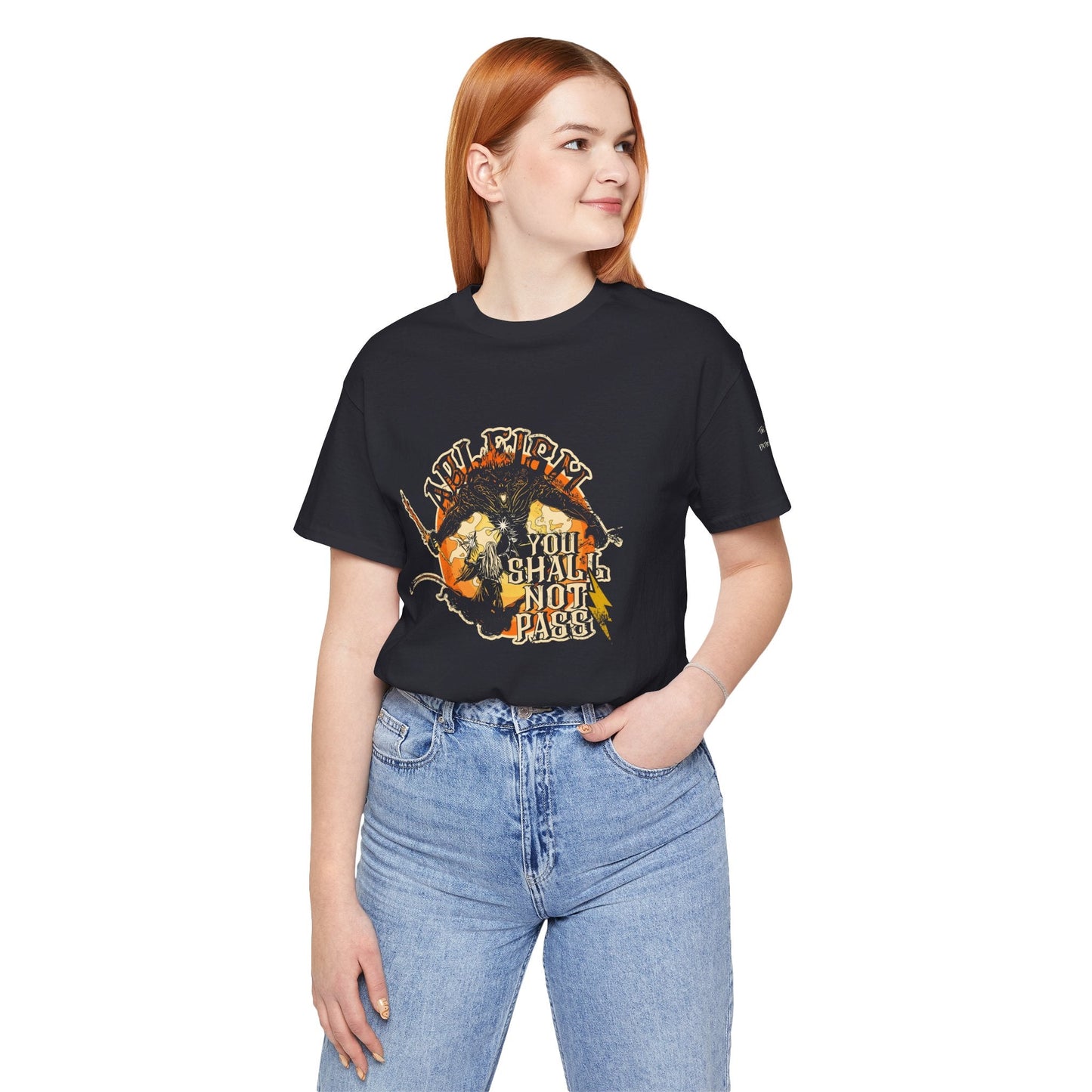 Ableism - You Shall Not Pass - LOTR Style - Unisex Jersey Short Sleeve Tee (Ships Internationally)