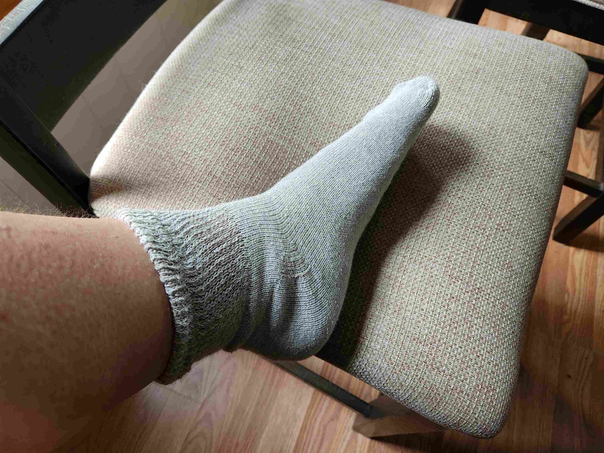 Men's Cotton Diabetic Ankle Socks (6 Pair) DSC
