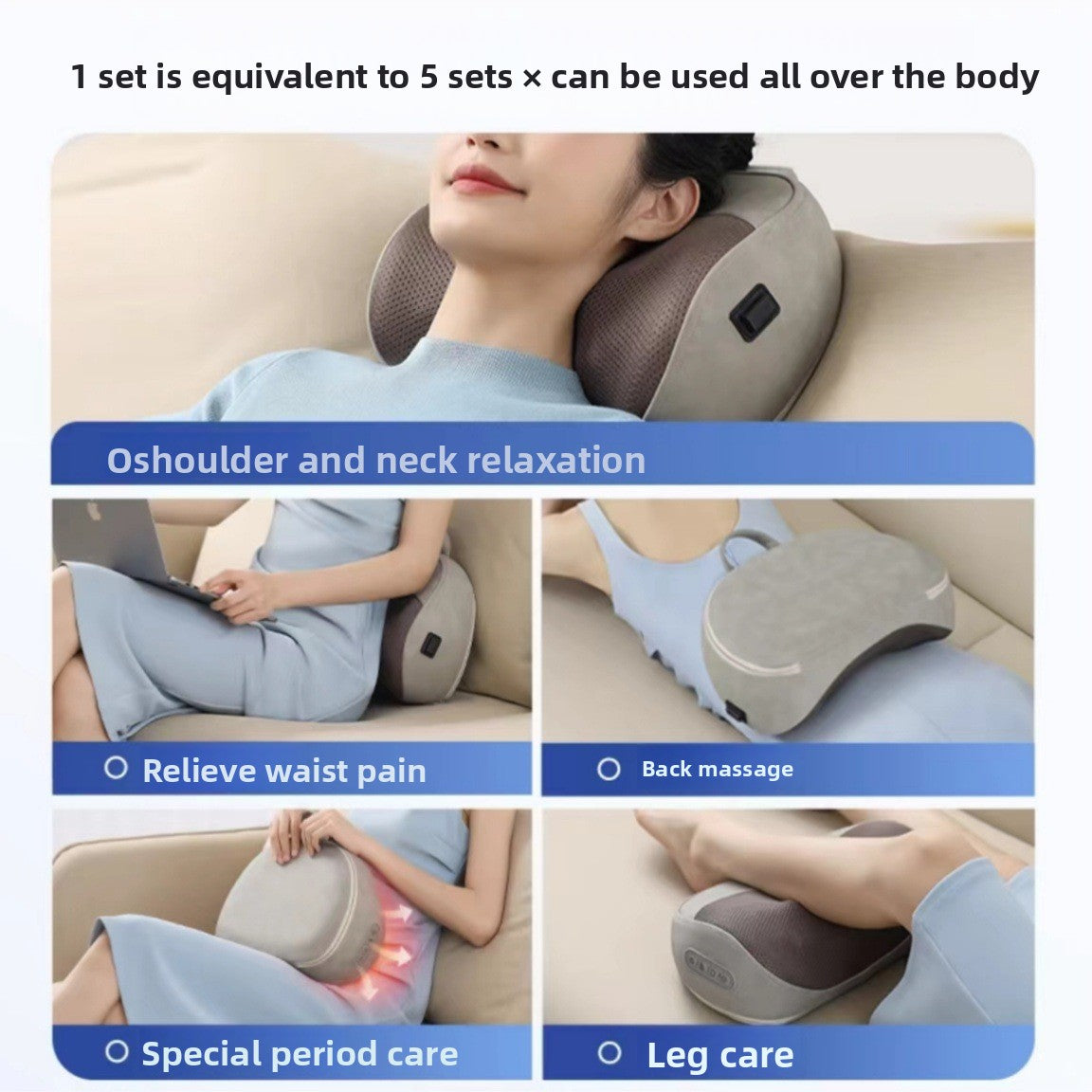 NeckNest Neck & Shoulder Massage Pillow
