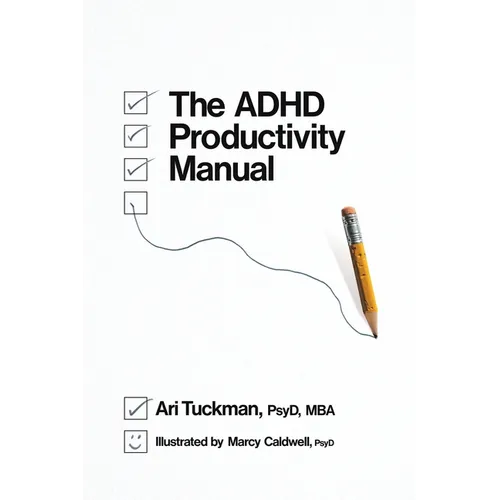 The ADHD Productivity Manual - Paperback Books by splitShops