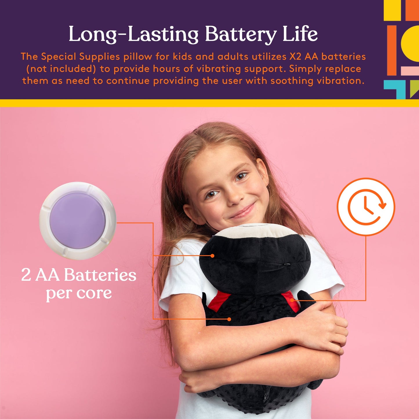 Sensory Vibrating Pillow-Ladybug