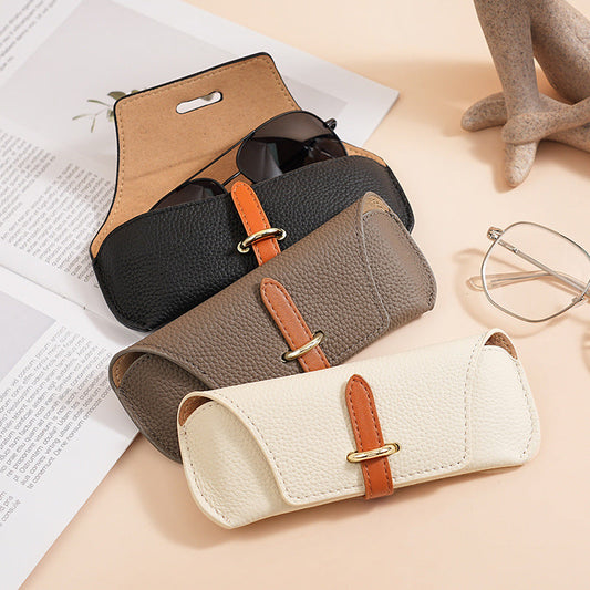 Retro Exquisite Portable Sun Glasses Protective Sleeve