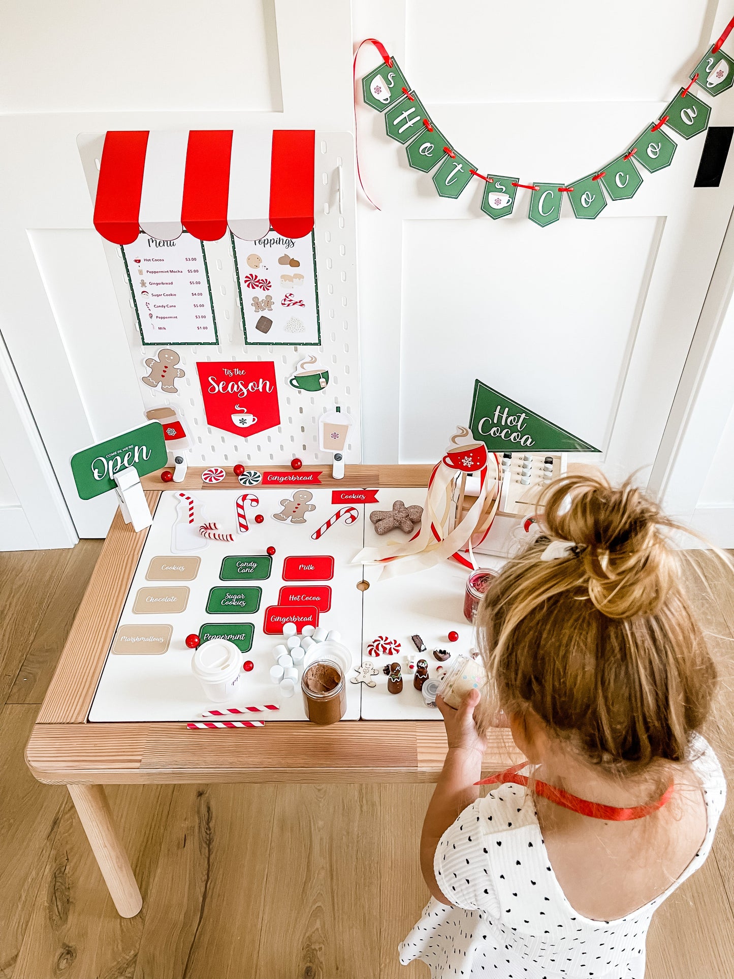 Hot Cocoa Dramatic Play Printables