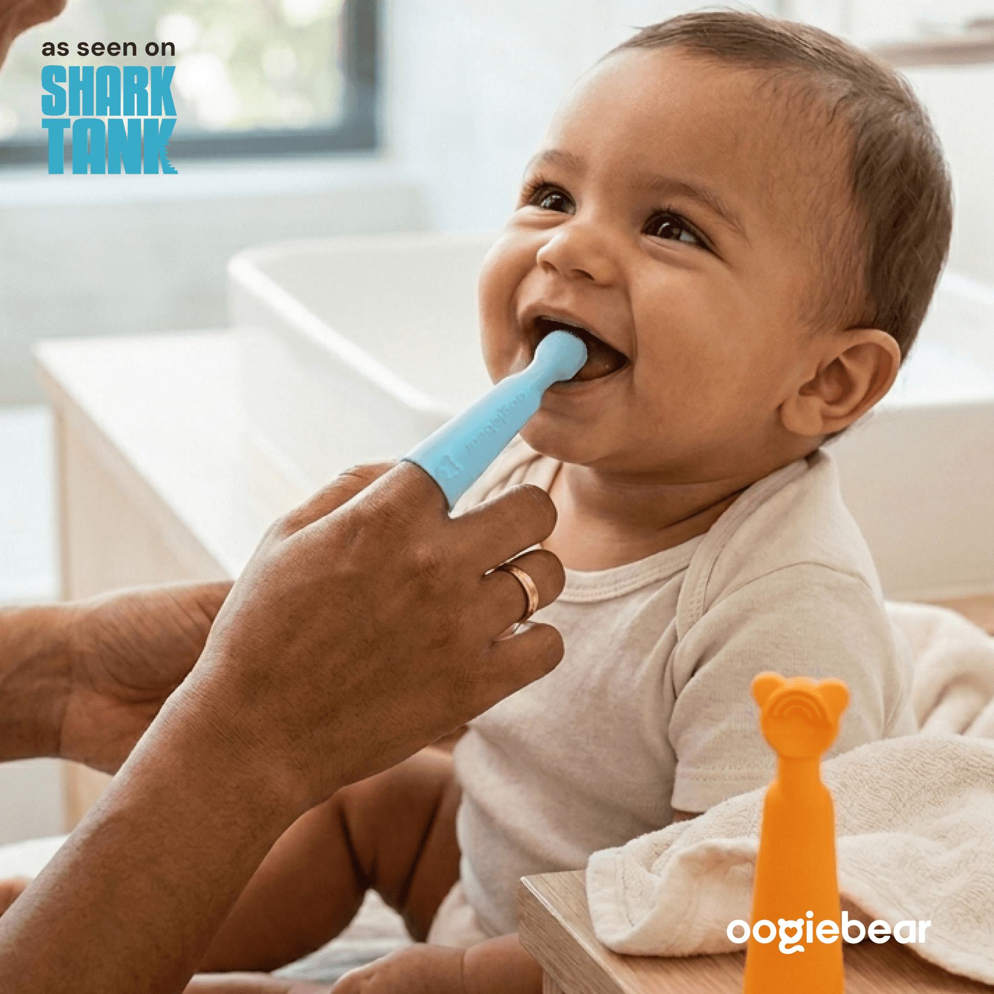 baby finger brush and tongue scraper oogiebear
