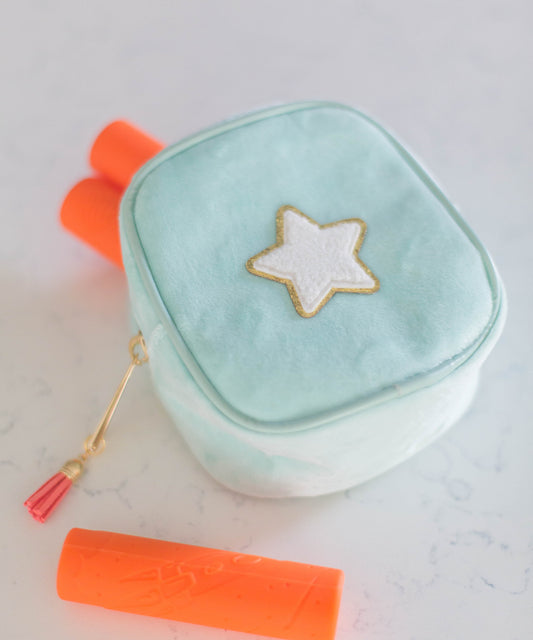 Velvet Blue Pouch - Limited Edition