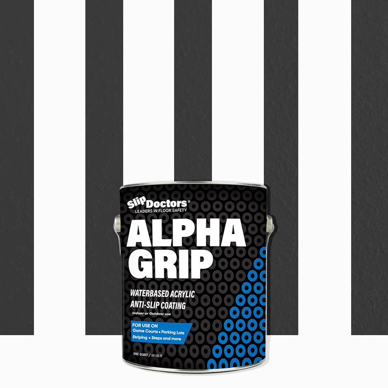 Alpha Grip Non-Slip Stripe and Athletic Court Paint SlipDoctors